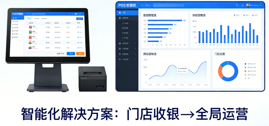 商超POS收银系统助力连锁零售高效增长