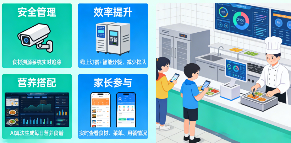 学校智慧食堂解决方案
