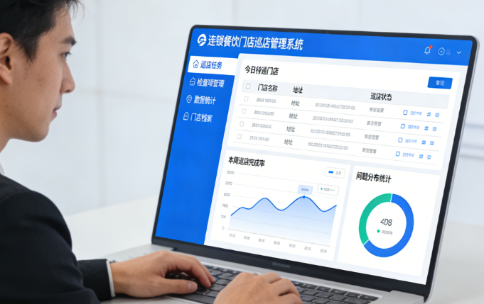 连锁餐饮门店巡店管理系统