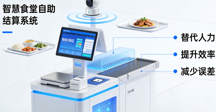 自助结算 vs 人工收银，智慧食堂真的省钱吗？