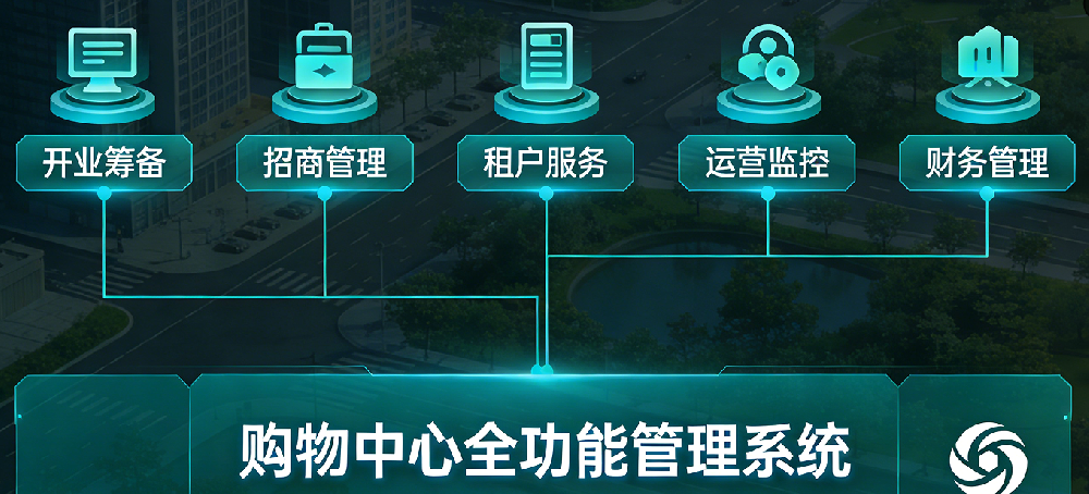 购物中心全功能管理系统