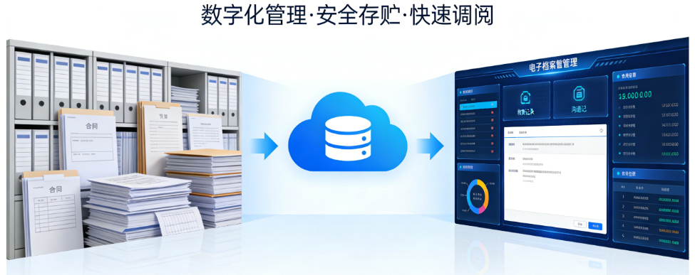 商业综合体租户档案管理系统