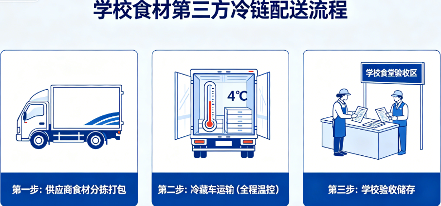 学校食材冷链温度监控方案