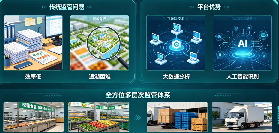 校园食安监管平台：守护师生舌尖安全