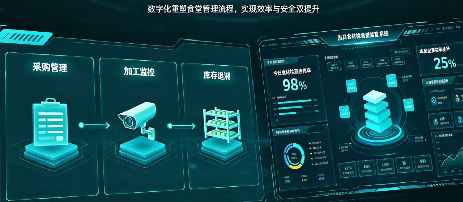 学校食堂智慧监管：数字化重塑管理模式