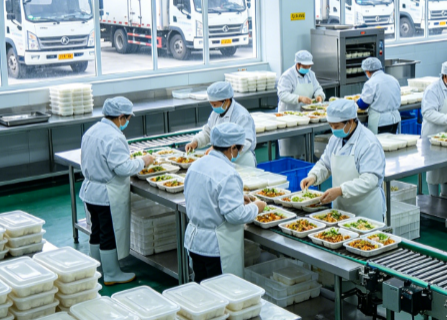 中央厨房溯源系统｜成品菜配送学校与企业流向可查