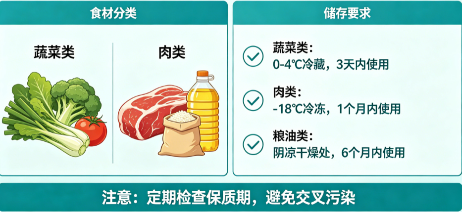 校园食材储存溯源系统｜冷库温度与库存批次同步管理