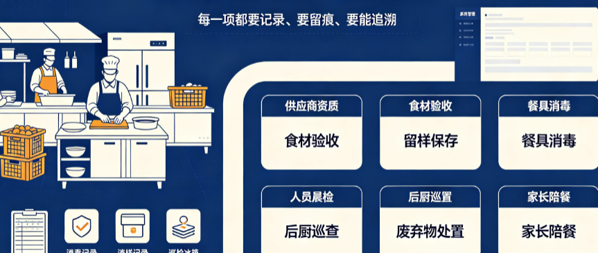 学校食堂食安管理系统