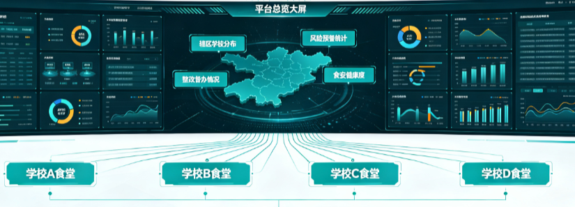 智慧食品安全监管平台｜多校数据集中管控方案