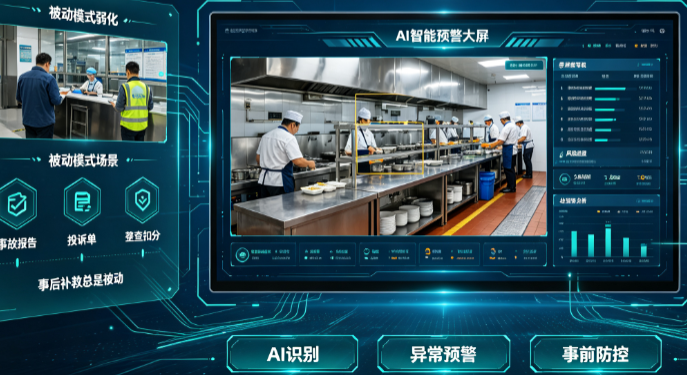 校园食安AI智能预警系统_事前防控数字化转型