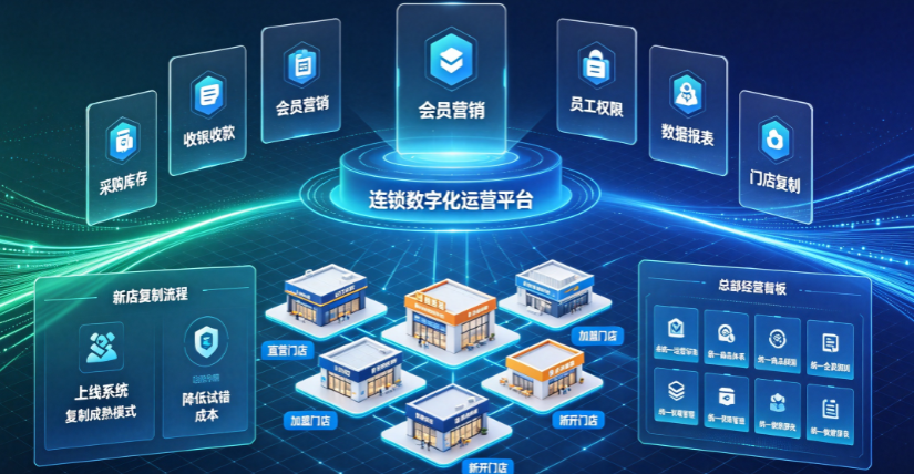 连锁店数字化方案｜品牌扩张受阻，数字化助力门店发展