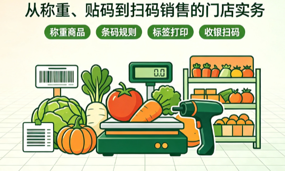 生鲜称重商品条码怎么管｜连锁门店店内码编码实务