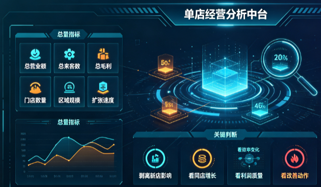 连锁门店经营分析系统