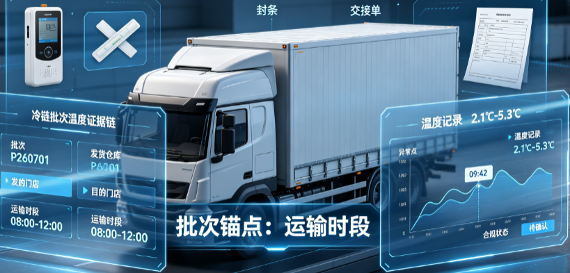 冷链交接记录对不上批次?温度记录系统自动关联