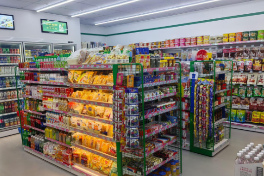 连锁便利店补货系统：建议量按销量库存与在途生成